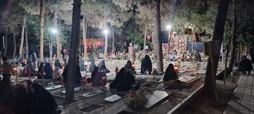 عکس قطعه 40 شهدای گمنام
