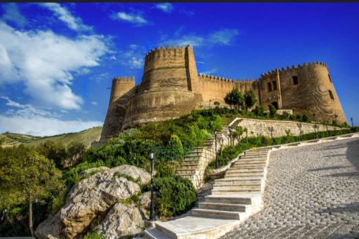 عکس قلعه فلک الافلاک (دژ شاپور خواست)