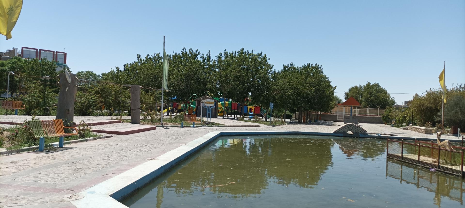 عکس پارک باغ گل