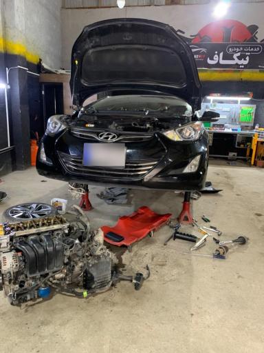 عکس تعمیرگاه تیکاف