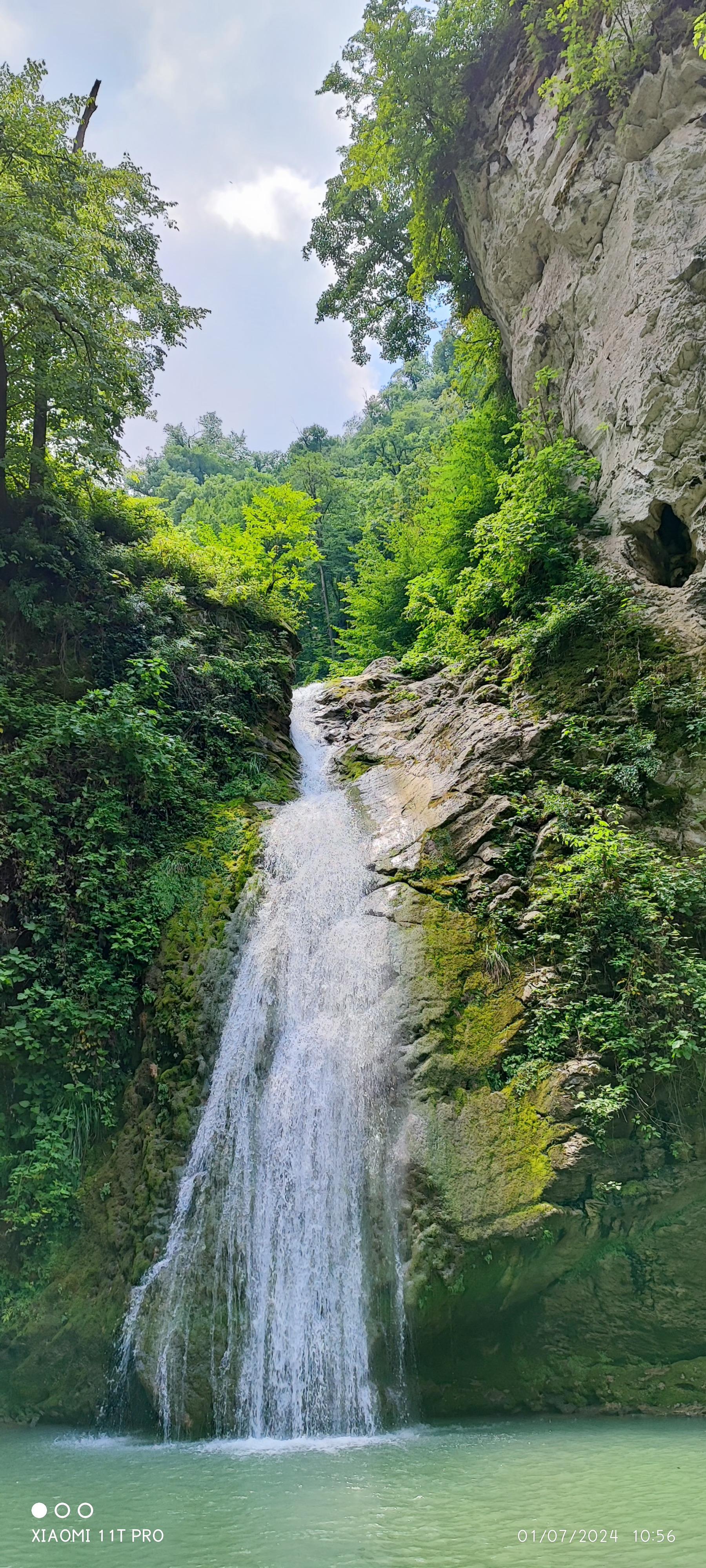 عکس آبشار دوم شیر آباد