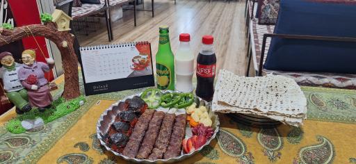 عکس سفره خانه سنتی سید