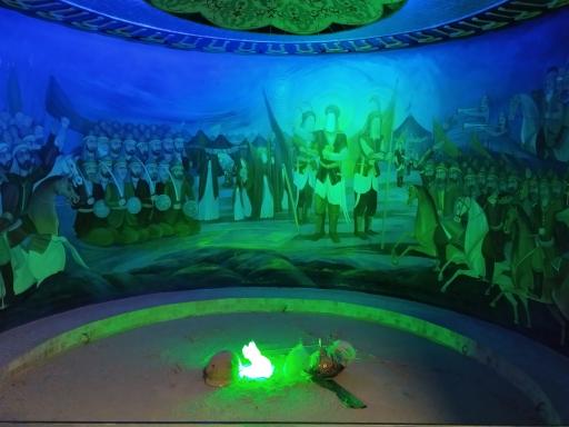 عکس باغ موزه دفاع مقدس همدان