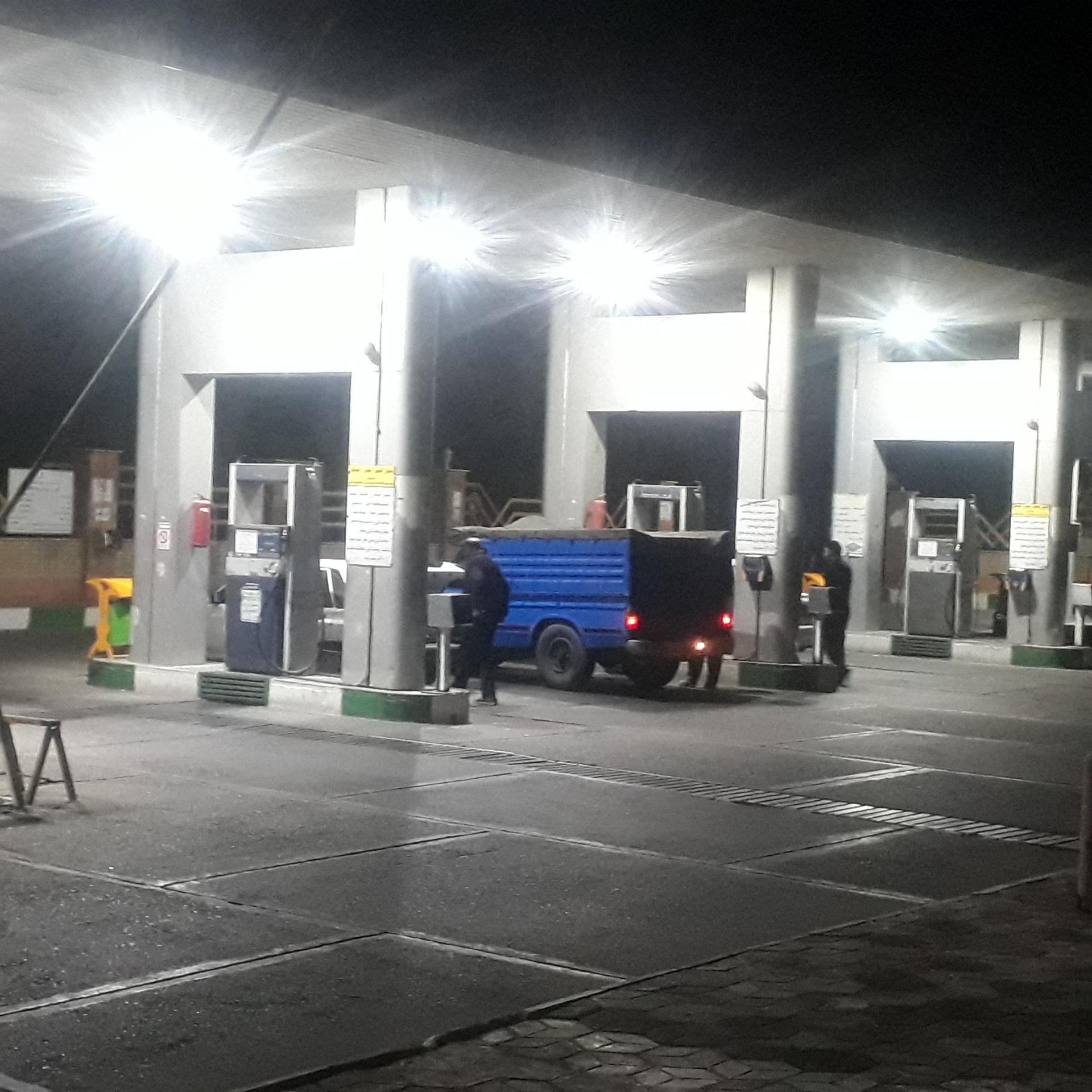 عکس جایگاه گاز CNG بهشت حضرت معصومه