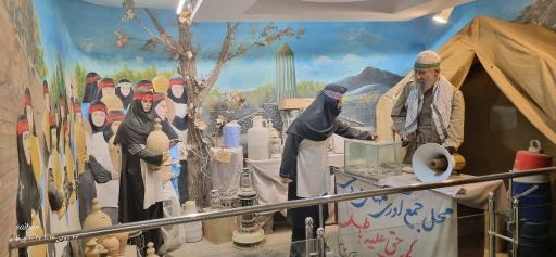 عکس باغ موزه دفاع مقدس همدان