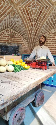 عکس موزه مردم شناسی حمام قجر