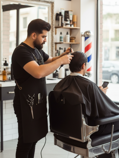 عکس آرایشگاه مردانه ویارا