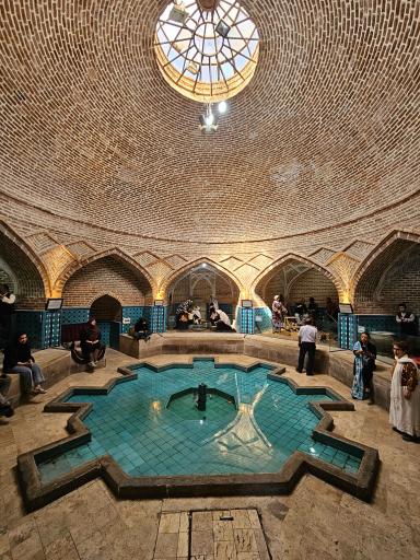 عکس موزه مردم شناسی حمام قجر