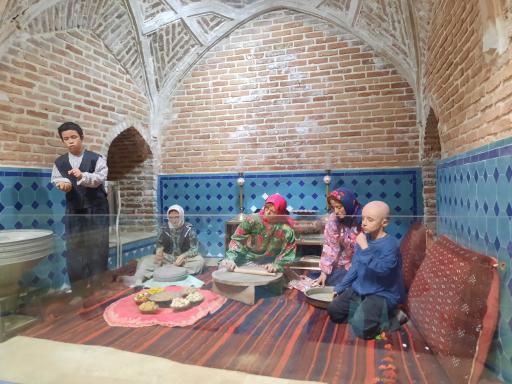 عکس موزه مردم شناسی حمام قجر