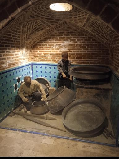 عکس موزه مردم شناسی حمام قجر