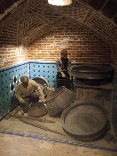 عکس موزه مردم شناسی حمام قجر