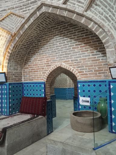 عکس موزه مردم شناسی حمام قجر