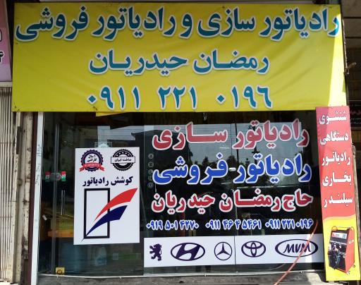 عکس رادیاتور حیدریان و پسران