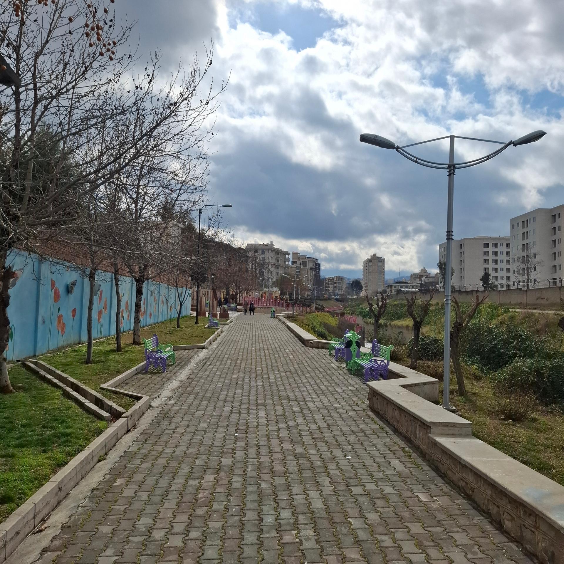 عکس پارک گلها