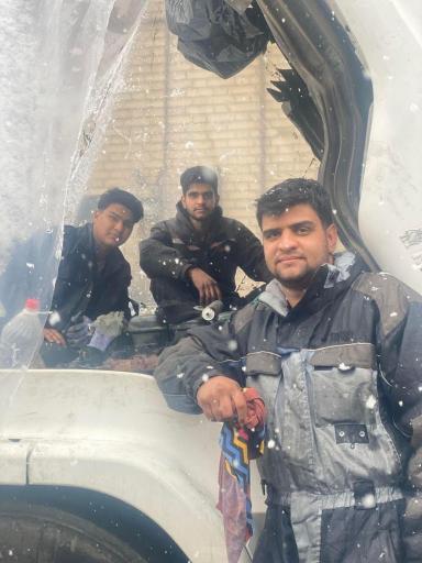 عکس تعمیرگاه اسکانیا علیرضا حیدری