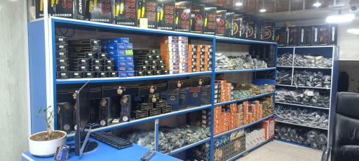 عکس پخش کمک فنر و لوازم جلوبندی ساها و ام جی