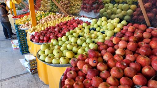عکس بازار میوه و تره‌بار