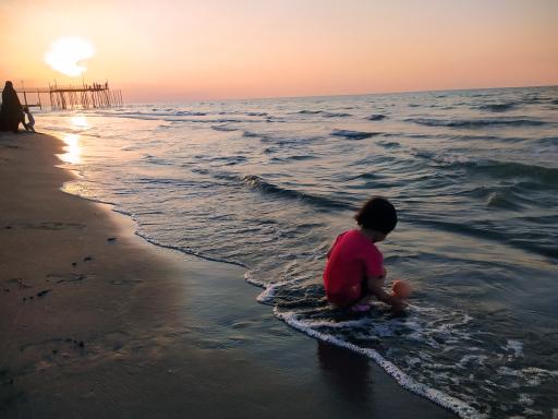 عکس ساحل جویبار