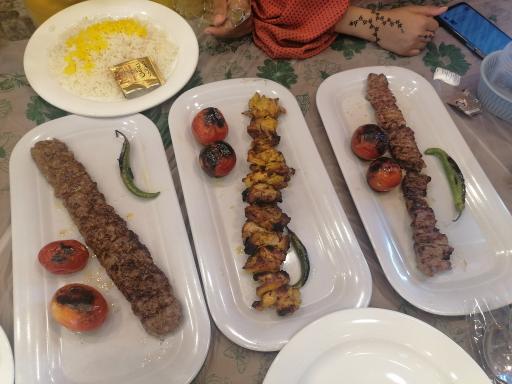 عکس کباب ذغالی طاق بستان