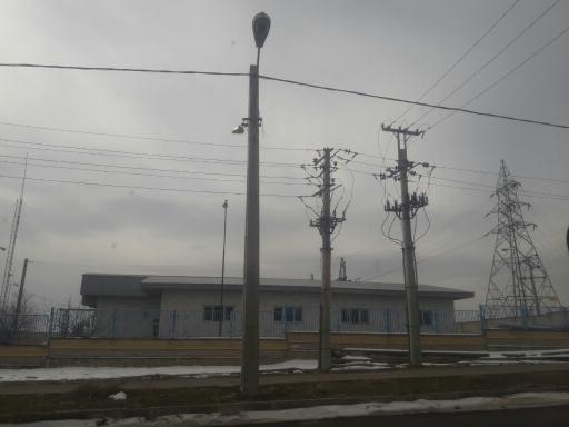 عکس پست برق منطقه ترک میانه