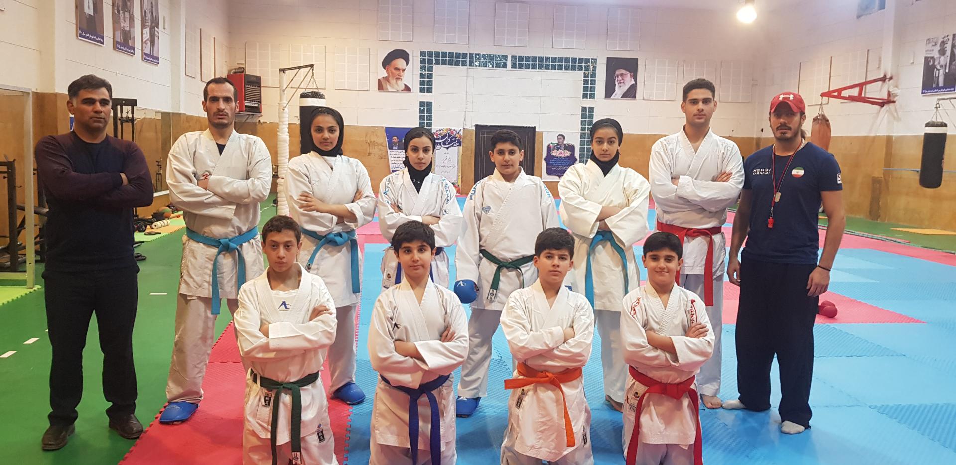 عکس باشگاه کاراته 