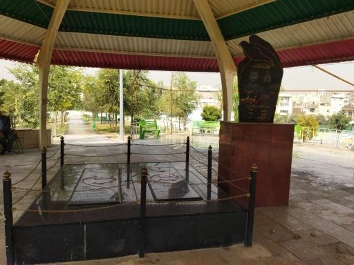 عکس بوستان شهدای آتش‌نشان