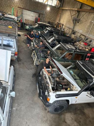 عکس تعمیرگاه پاترول چنارانی