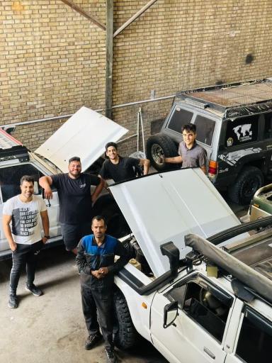 عکس تعمیرگاه پاترول چنارانی