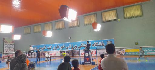 عکس سالن بدمینتون 
