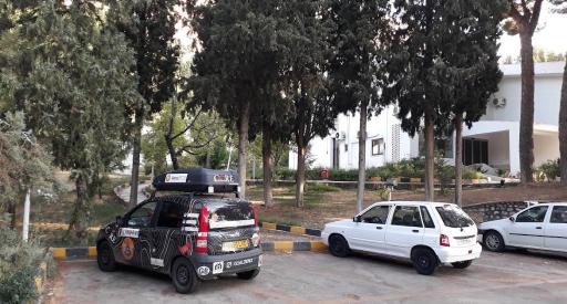 عکس پارکینگ مهمانسرا جهانگردی شاهرود