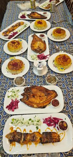 عکس رستوران شیلاتی و جایگاه عرضه ماهی قزل آلای رنگین کمان