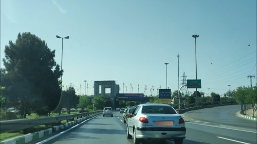 عکس تقاطع غیر همسطح انقلاب 