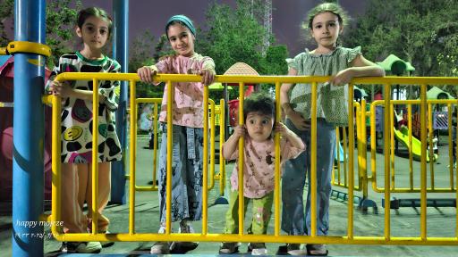 عکس زمین بازی کودکان پارک فدک