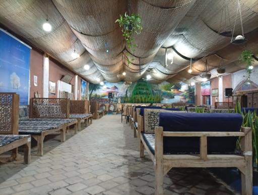 عکس سفره خانه شبچراغ