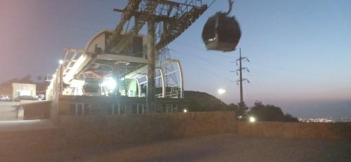 عکس ایستگاه تله کابین عینالی