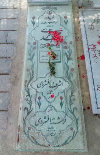 عکس مزار شهید محمد باقری