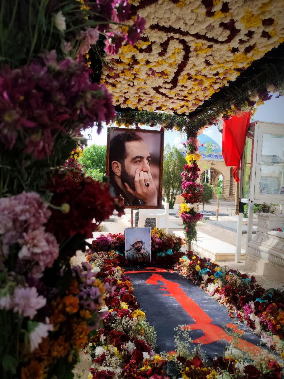 عکس مزار مرحوم علی کلهری