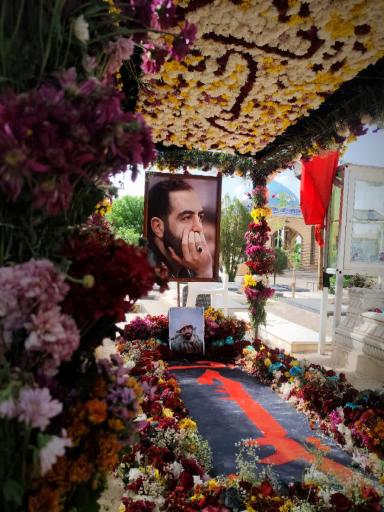 عکس مزار مرحوم علی کلهری