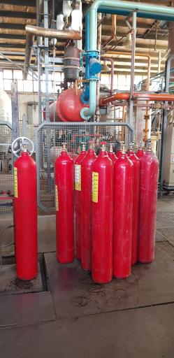 عکس شارژ کپسول آتشنشانی رستمی