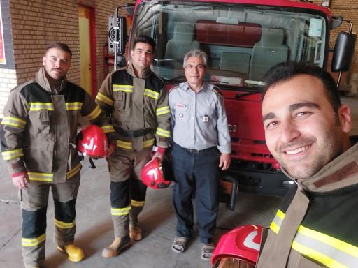 عکس آتش نشانی