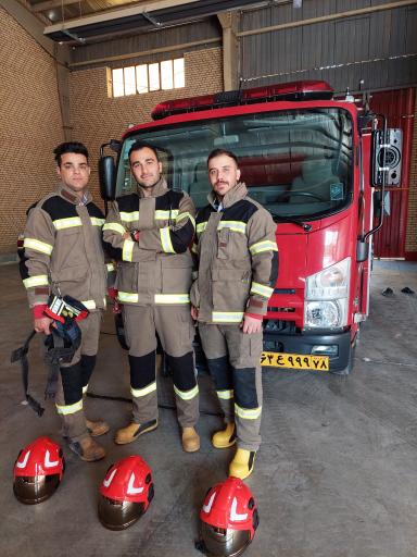 عکس آتش نشانی