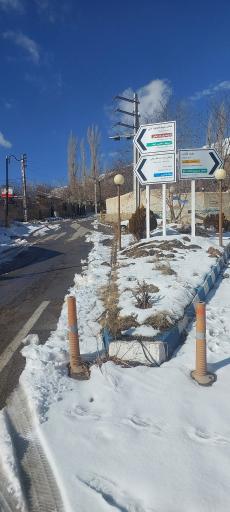 عکس میدان سه گوش امین آباد