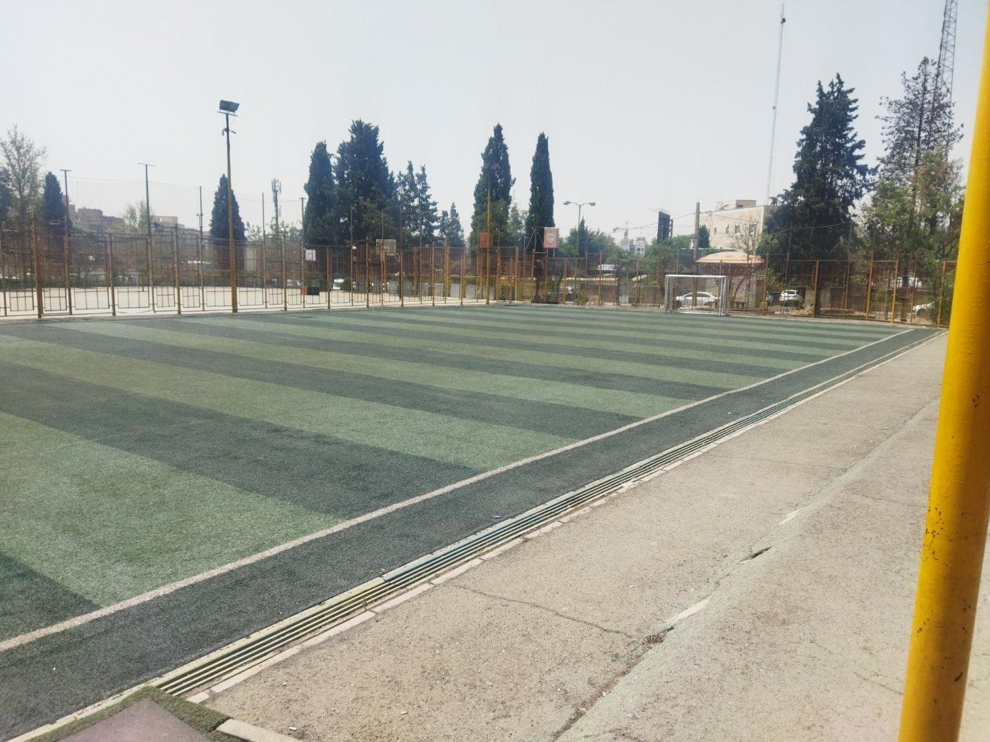 عکس زمین فوتبال بوستان مریم