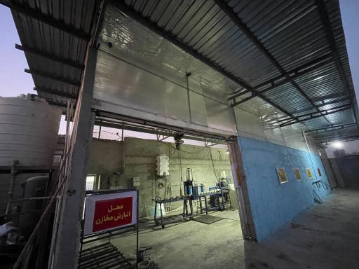 عکس ازمایشگاه تست مخازن cng