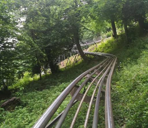 عکس سورتمه نمک آبرود