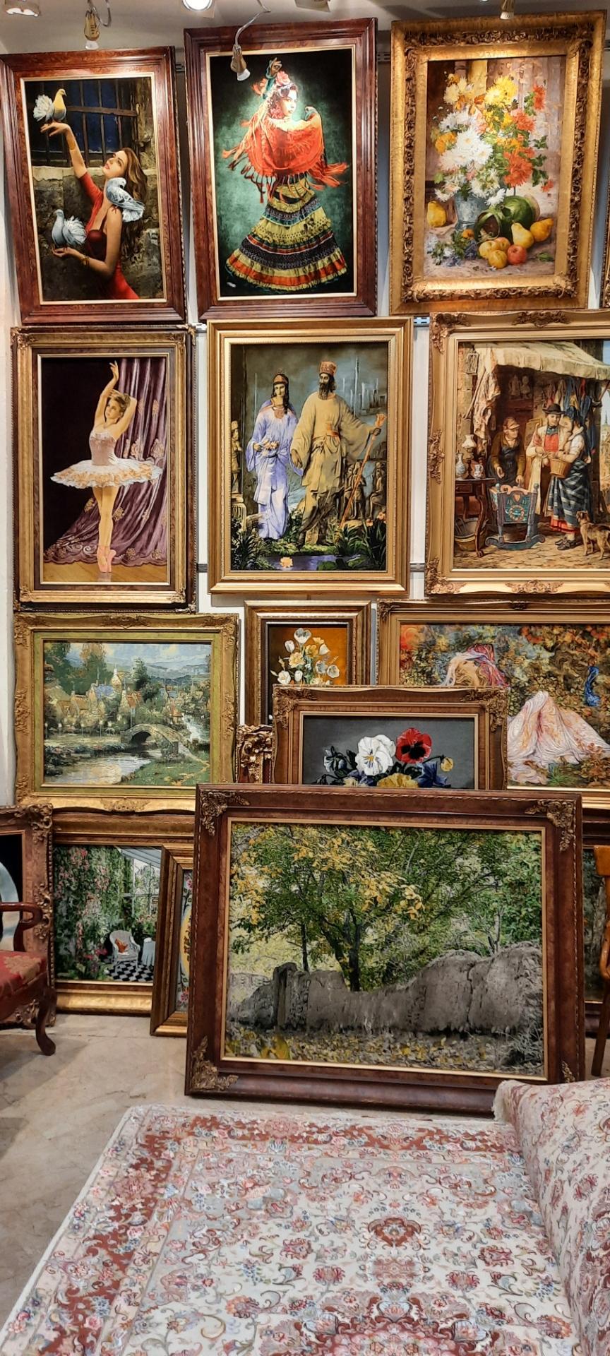 عکس گالری فرش مرعشی