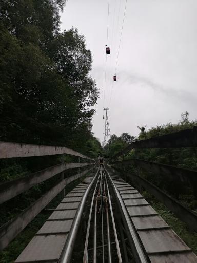 عکس سورتمه نمک آبرود