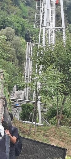 عکس سورتمه نمک آبرود