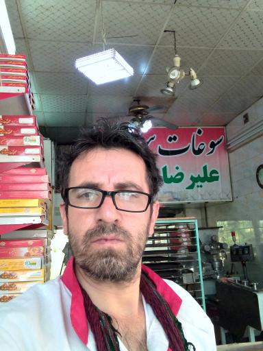 عکس کارگاه نان برنجی محمد رحمتی