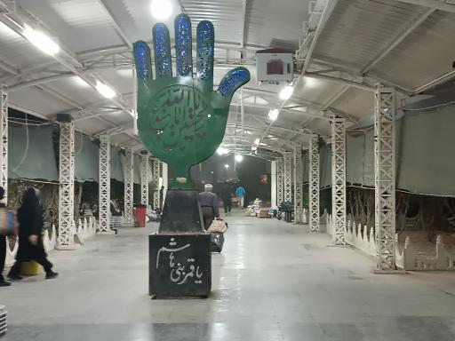 عکس پارکینگ پایانه مرزی شلمچه
